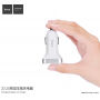 HOCO зарядка в автомобіль (5V/3.1A) з 2 USB портами для Apple iPhone / iPad / iPod - біла