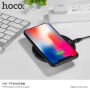HOCO стильова бездротова зарядка для Apple iPhone - чорний