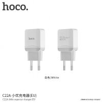 HOCO зарядка/ адаптер для Apple iPhone / iPod - біла