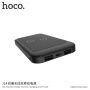 HOCO елегантний powerbank 10000mAh з бездротовою зарядкою для Apple iPhone - чорний