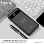 HOCO powerbank 10000mAh з функцією бездротової зарядки для Apple iPhone - чорний