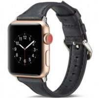 Стильовий ремінець поліурктан для Apple Watch Ultra 49mm / 46mm / 45mm / 44mm / 42mm - чорний