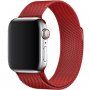 Металевий ремінець по-міланському тягнути для Apple Watch 42mm / 41mm / 40mm / 38mm - червоний