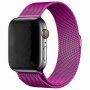 Металевий ремінець по-міланському тягнути для Apple Watch 42mm / 41mm / 40mm / 38mm - пурпурний