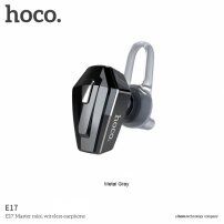 HOCO малий бездротовий Bluetooth навушник для iPhone - сірий