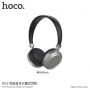HOCO бездротові ретро навушники для Apple iPhone - чорний