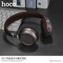 HOCO бездротові ретро навушники для Apple iPhone - чорний
