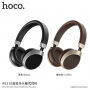 HOCO глучкі бездротові Bluetooth навушники для Apple iPhone / iPod - чорний