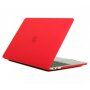 Матова прозора обкладинка для MacBook Pro 13" (A1425 / A1502) - червоний