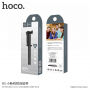 HOCO селфі палка з дротовим куроком для Apple iPhone - max 71cm - чорний