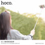 HOCO селфі палка з дротовим куроком для Apple iPhone - max 71cm - фіолетовий