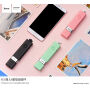 HOCO селфі палка з дротовим куроком для Apple iPhone - max 65cm - зелена