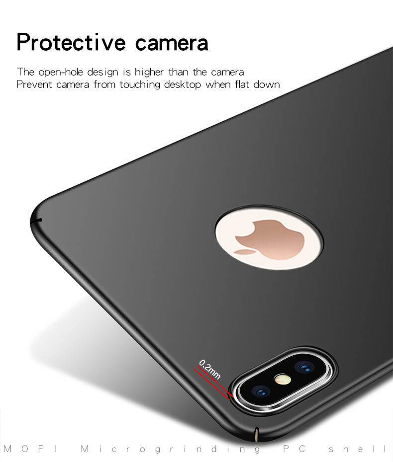 MOFI ультратонка панель з захистом об'єктива камери для iphone XS Max - синя