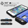 Суперстійка "Armor" панель для iPhone 5 / 5S / SE (2016) - синя