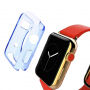 HAWEEL тонкий безбарвний футляр / корпус для Apple Watch 38 мм - синій