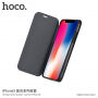 HOCO чохол фліп для Apple iPhone XS / iPhone X - чорний