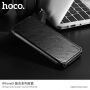 HOCO чохол фліп для Apple iPhone XS / iPhone X - чорний