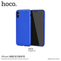 HOCO тонкий захисний чохол для Apple iPhone XS / iPhone X - синій