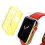 Тонкий прозорий чохол HAWEEL для Apple Watch 42mm - жовтий