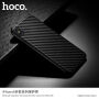 HOCO чохол з карбрновою текстурою для Apple iPhone XS / iPhone X - чорний