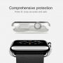 Тонкий прозорий чохол HAWEEL для Apple Watch 42mm - жовтий