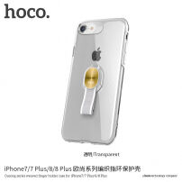 HOCO чохол з текстилевим тримачем для Apple iPhone 7 / 8 - транспарентний