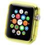 Тонкий прозорий чохол HAWEEL для Apple Watch 42mm - жовтий