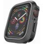 Сіліконовий чохол для Apple Watch 40mm - чорний - сірий