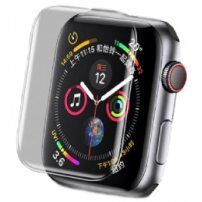 Rurihai tempered 3D скло з UV клеєм для Apple Watch 44mm - без ультрафіолету