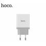 HOCO зарядка в штекер з 3 USB портами для iPhone / iPad / iPod - біла