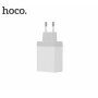 HOCO зарядка в штекер з 4 USB портами для iPhone / iPod - біла