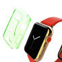 HAWEEL тонкий безбарвний футляр / корпус для Apple Watch 42 мм - зелений