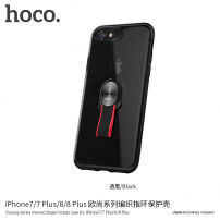 HOCO чохол з текстилевим тримачем для Apple iPhone 7 Plus / 8 Plus - чорний