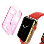 HAWEEL тонкий безбарвний футляр / корпус для Apple Watch 42 мм - рожевий