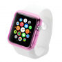 HAWEEL тонкий безбарвний футляр / корпус для Apple Watch 42 мм - рожевий
