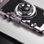 Стильовий чохол у плані ретро камери для Apple iPhone XS / iPhone X - чорний
