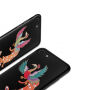 Luxusní ochranný kryt pro Apple iPhone SE (2020/2022) / 8 / 7 s výšivkou - páv