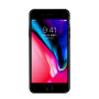 NXE ochranný kryt se zadní stranou ze skla pro Apple iPhone 7 Plus / 8 Plus - fialová květina