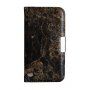 Фліп чохол для iPhone 5 / 5S / SE (2016) - чорний мармур