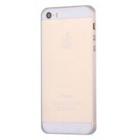 Ультратонка (0.4 мм) прозора полікарбонатова панель для iPhone 5 / 5S / SE (2016)