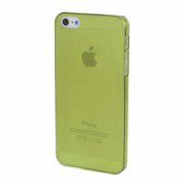 Ультратонкий пластиковий чохол для iPhone 5 / 5S / SE (2016) - зелений