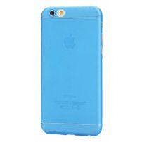 Ультратонка пластикова панель для iPhone 6 / 6S - з захистом задньої камери - синя