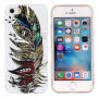 Захисний чохол світить у темряві iPhone 5 / 5S / SE (2016) - пір'я
