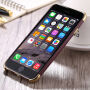 Захисний чохол для Apple iPhone 6 / 6S - золотий/бордовий