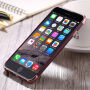 Захисний чохол для Apple iPhone 6 / 6S - рожево-золотий/бордовий