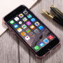 Захисний чохол для Apple iPhone 6 / 6S - рожево-золотий/бордовий