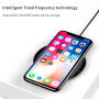 BASEUS транспарентна бездротова зарядка для iPhone - чорний
