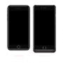 USAMS чохол з акумулятором 3000mAh та охороною об'єктива для Apple iPhone 6 / 6S / 7 / 8 - чорний