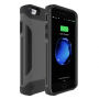 Міцний захисний чохол з екстерним акумулятором 4000 mAh для iPhone SE (2020/2022) / 8 / 7 / 6S / 6 - сірий