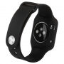 Baseus ремінець із м'якого пластика з чохлом для Apple Watch 42mm / 41mm / 40mm / 38mm / Watch 38 мм - чорний